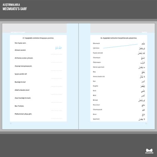 Alıştırmalarla Mecmuatus Sarf Kitabı